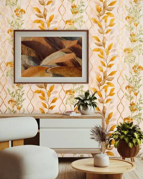 Golden Fern Trellis