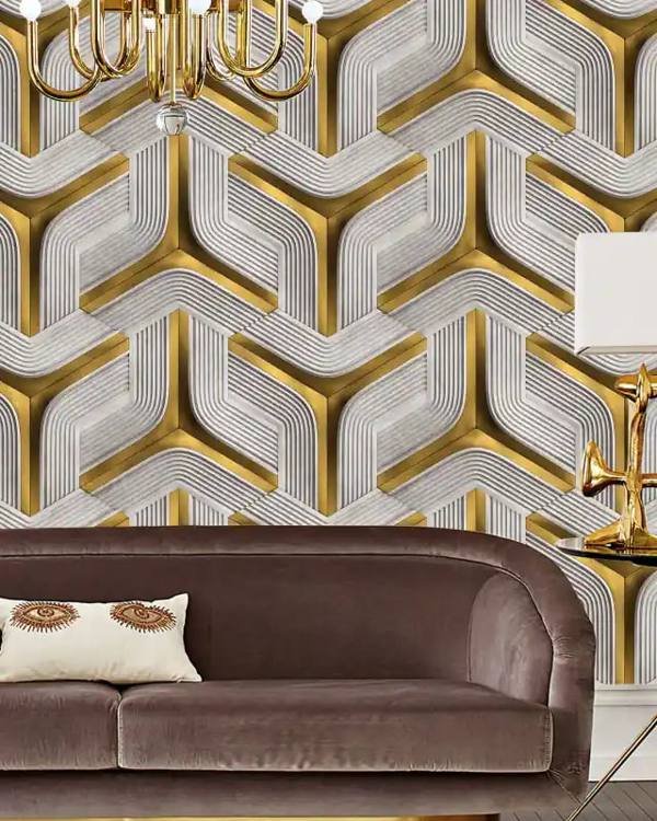 3D Gold Maze