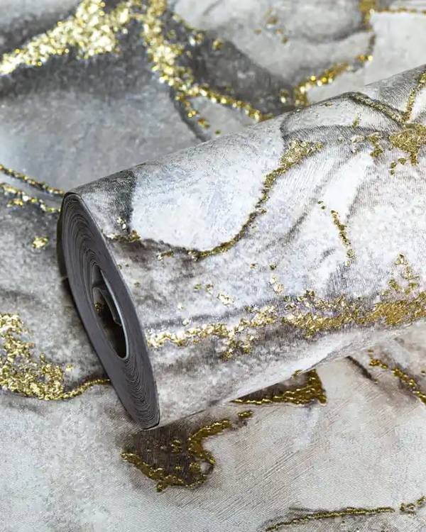 Grey Marble Gold