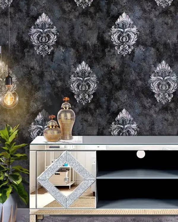 Midnight Damask