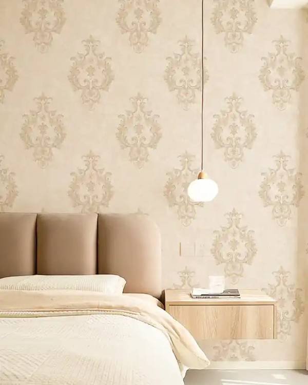 Regal Damask Ivory