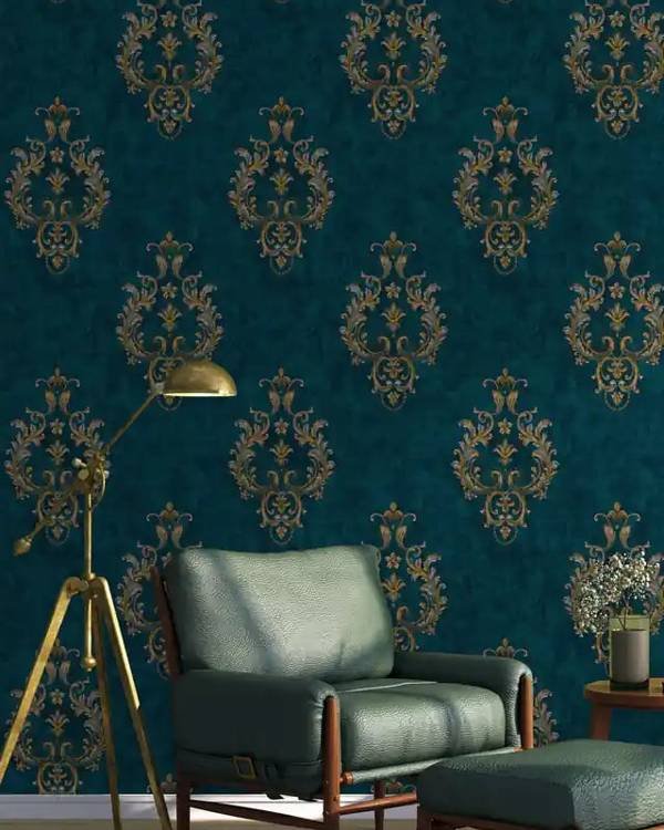 Regal Damask Teal