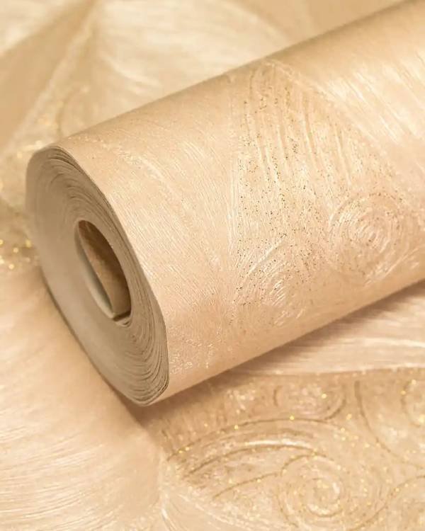 Beige Gold Leaves
