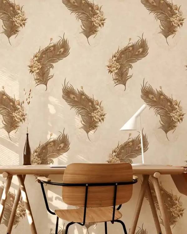 Peacock Feather Beige