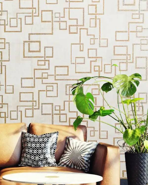 Golden Glittery Maze