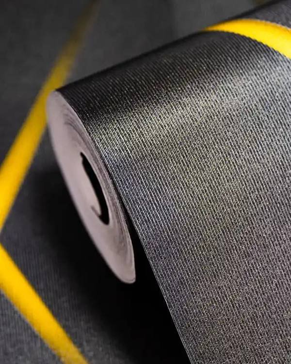 Black Yellow Hex Glow