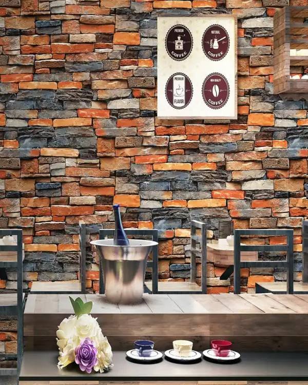 3D Rustic Brick