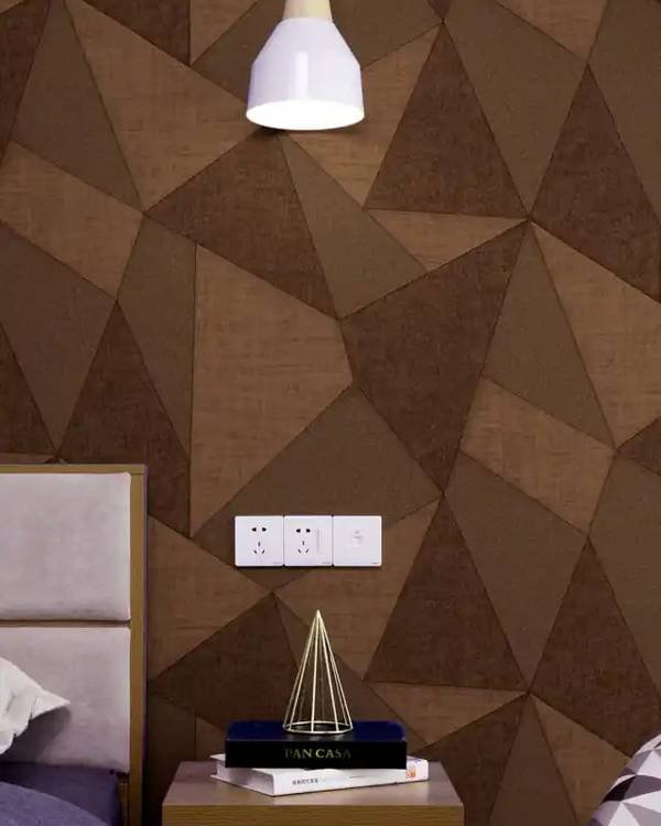 Brown 3D Triangle