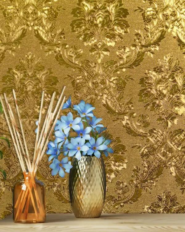 Gold Foil Damask