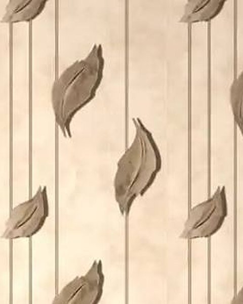 3D Falling Leaves wallpaper close-up