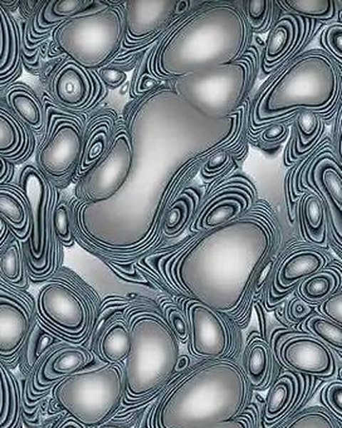Steel Molten Flow wallpaper close-up