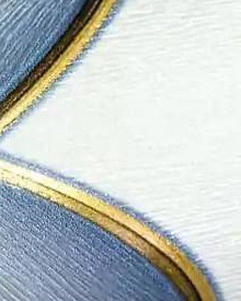 3D Blue Hex wallpaper close-up