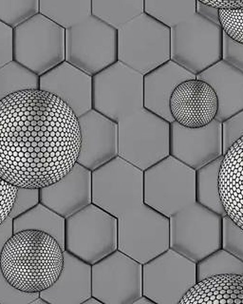 Zen Hexagon wallpaper close-up