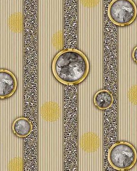 Leopard Glam 3D wallpaper close-up