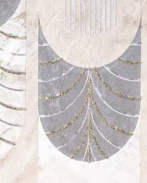Art Deco Rainbow wallpaper close-up