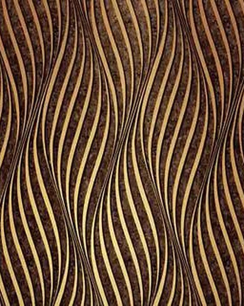 3D Black Waves wallpaper close-up