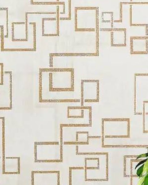 Golden Glittery Maze wallpaper close-up