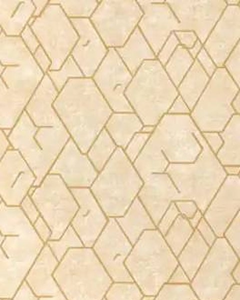 Gold Hexagon wallpaper close-up