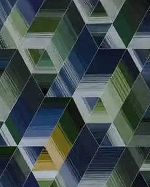 3D Hexagon Tiles wallpaper close-up