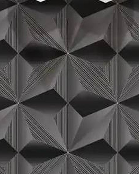 3D Geometric Fan wallpaper close-up