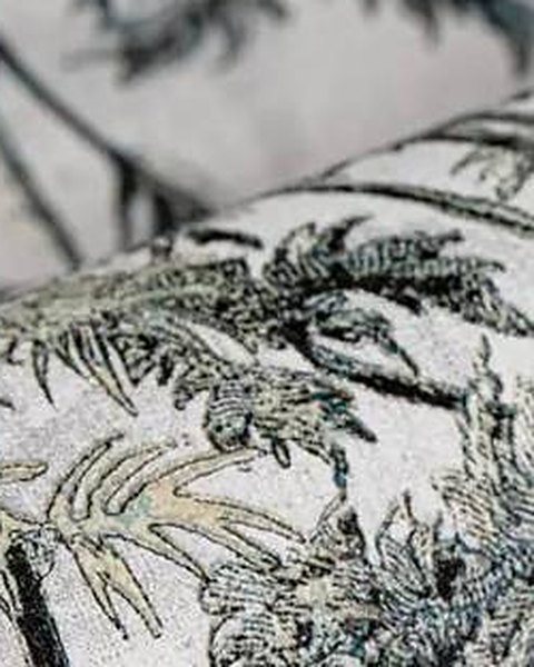 Tropical Forest Sketch wallpaper close-up