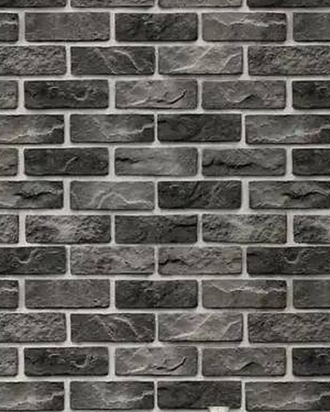 Grey Brick wallpaper close-up